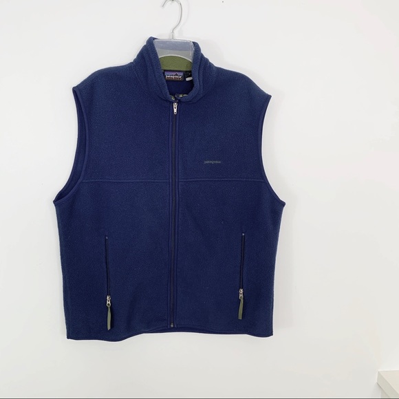 Patagonia Other - Vintage Patagonia Synchilla Fleece Vest Navy XL